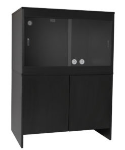 Habistat 36x24x26 Cabinet Oak/Black - Image 4