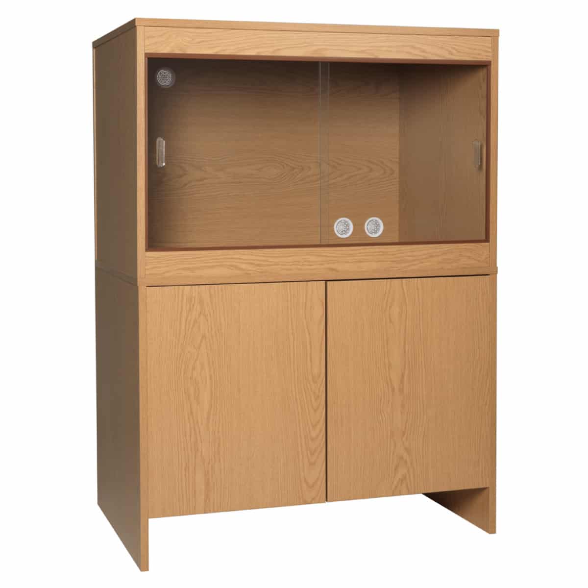 Habistat 36x24x26 Cabinet Oak/Black - Image 3