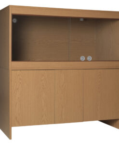 Habistat 48x24x24 Vivarium Oak/Black - Image 3