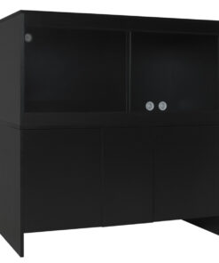 Habistat 48x24x24 Vivarium Oak/Black - Image 5