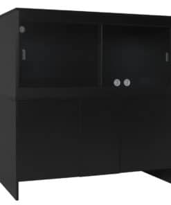 Habistat 48x24x26 Cabinet Oak/Black - Image 4