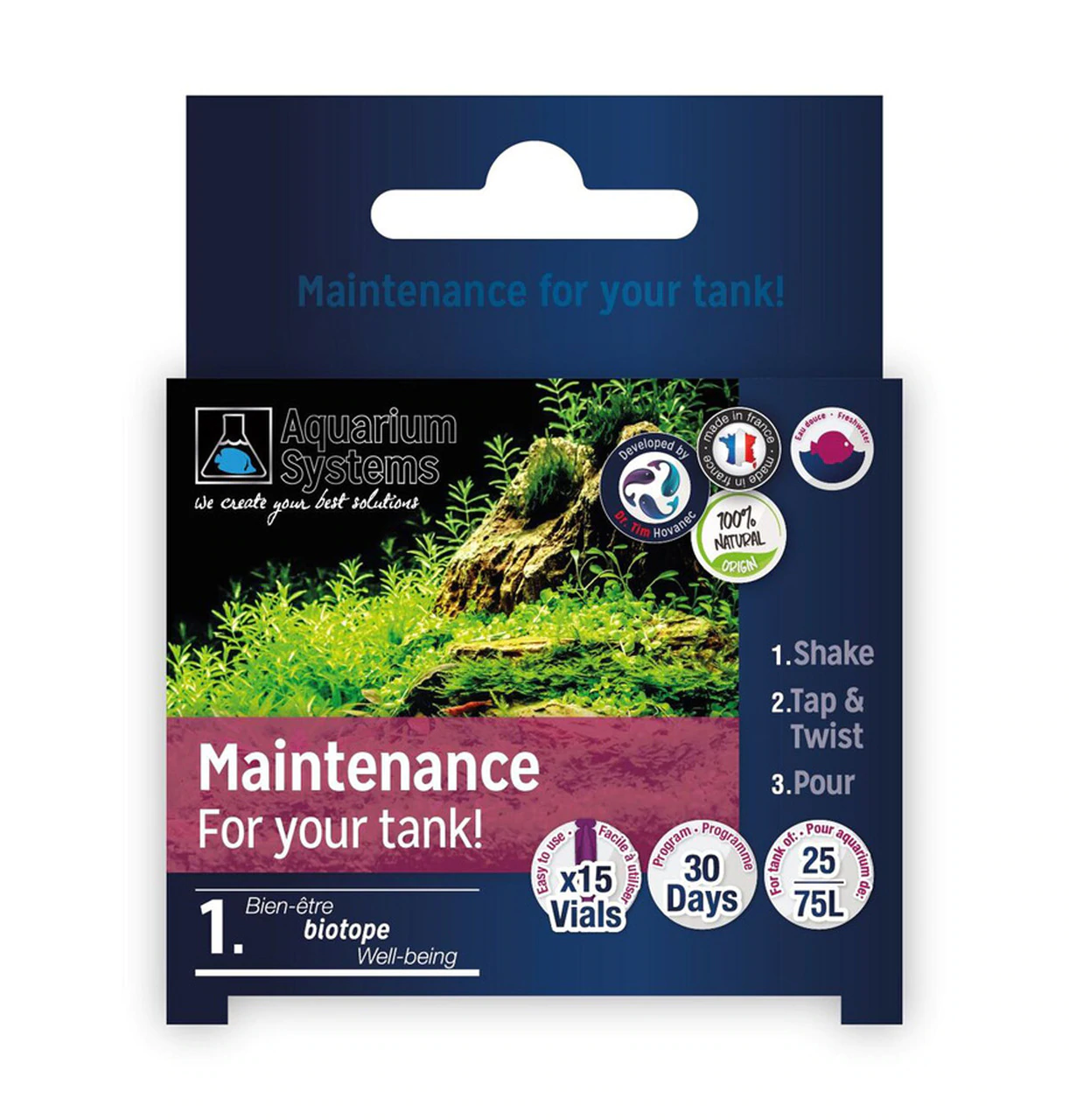 Aquarium Systems Nano Maintenance Program Freshwater