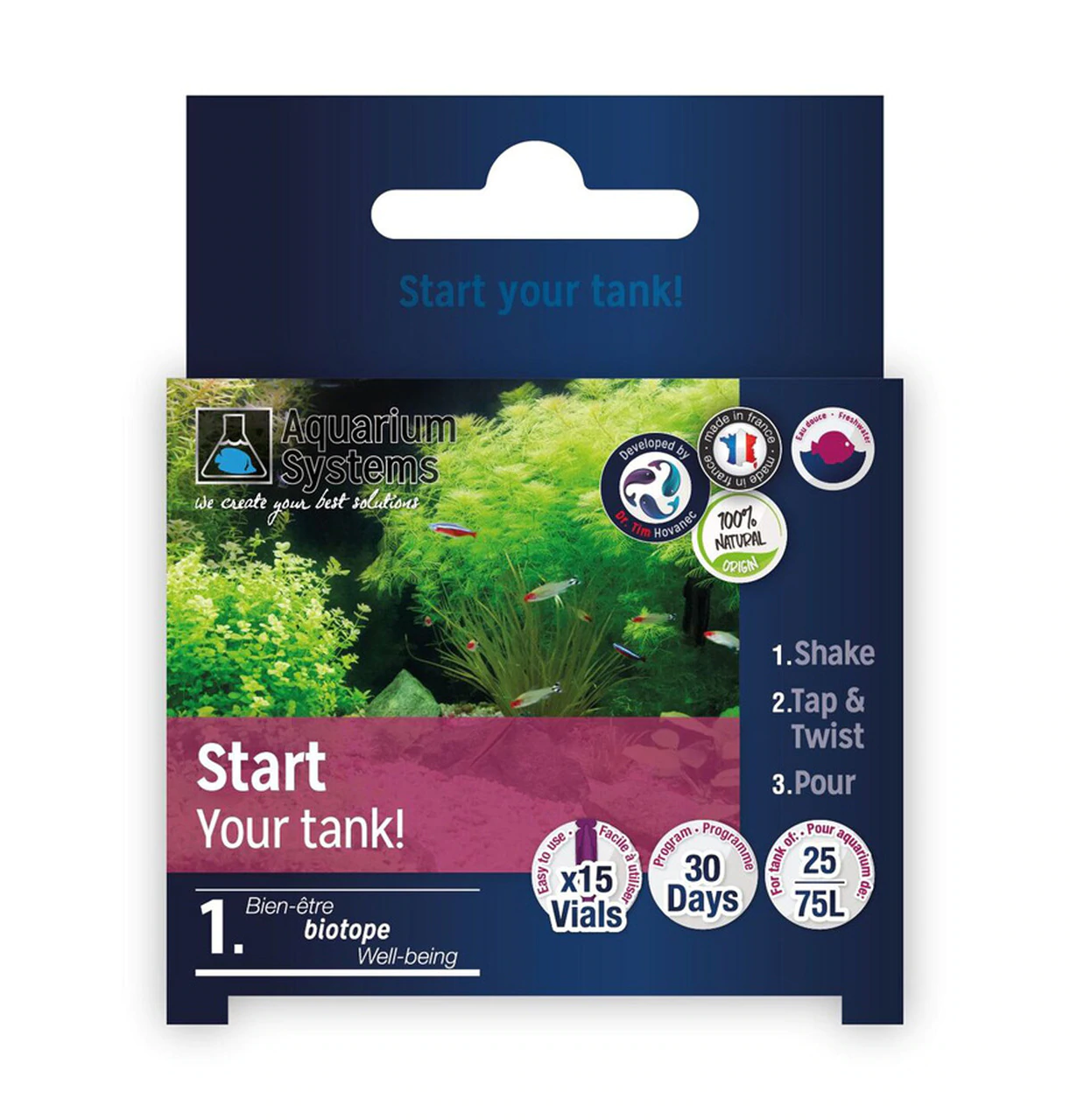 Aquarium Systems Nano Start Up Program Freshwater