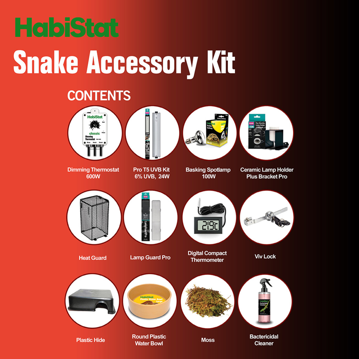 Habistat Snake Accessory Kit - Image 2