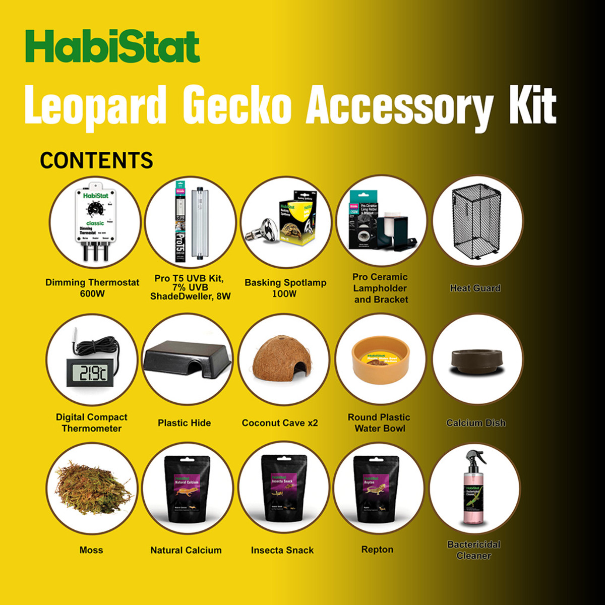 Habistat Leopard Gecko Accessory Kit - Image 2