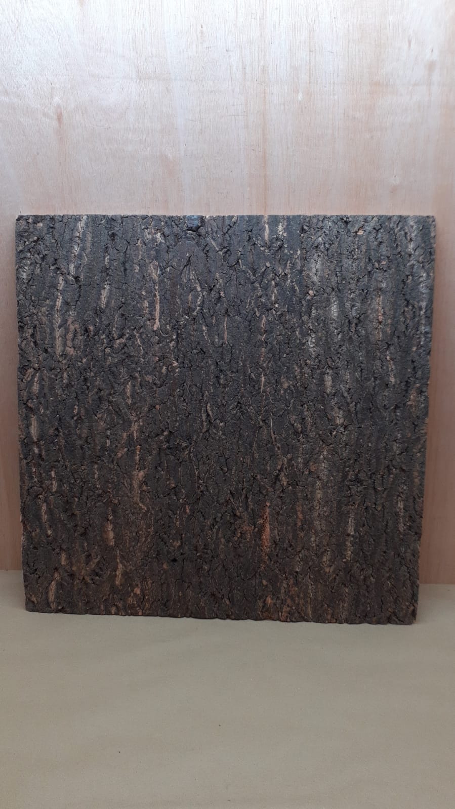 Cork Bark Background Panel 60x60cm - 7