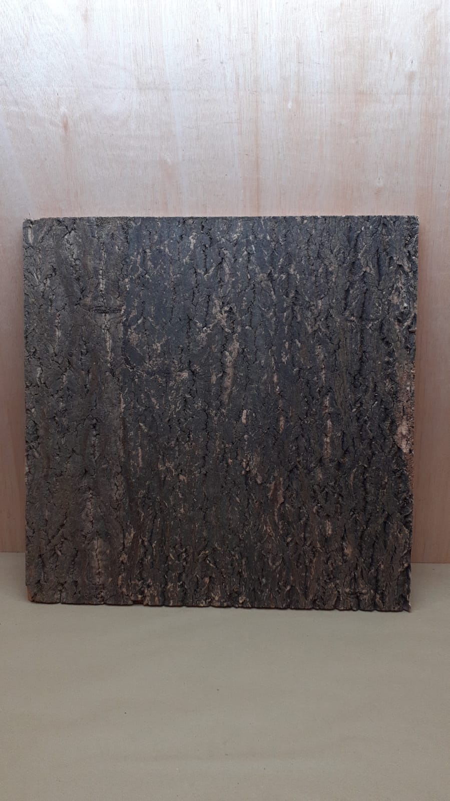 Cork Bark Background Panel 60x60cm - 10