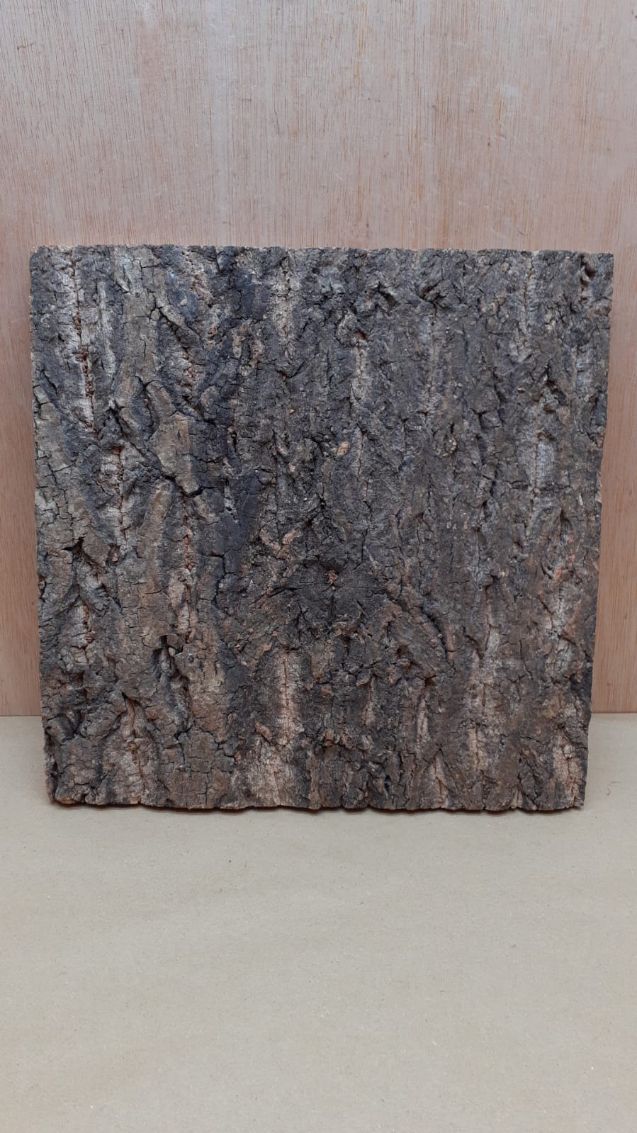 Cork Bark Background Panel 30x30cm - 18