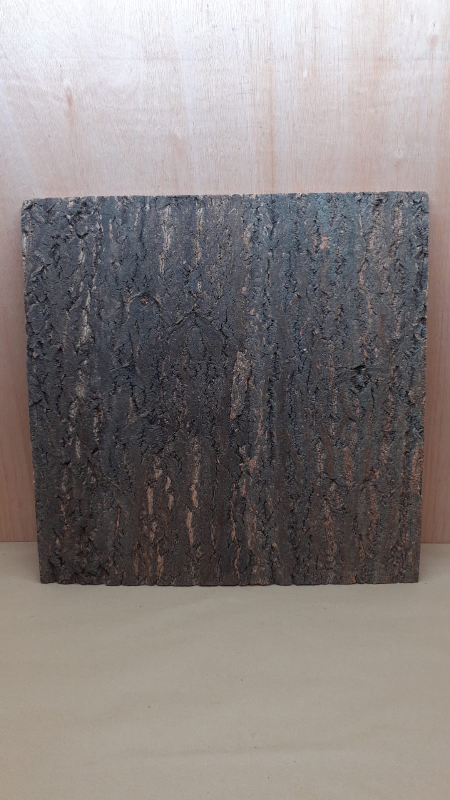 Cork Bark Background Panel 60x60cm - 19
