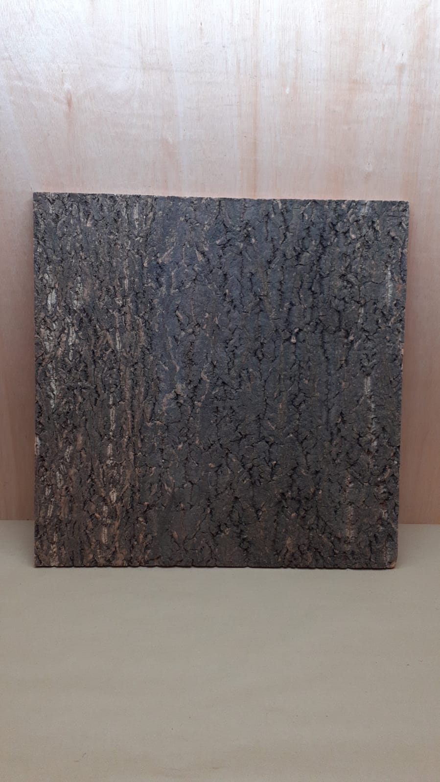 Cork Bark Background Panel 60x60cm - 15
